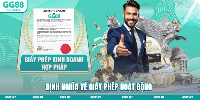 Định nghĩa về giấy phép hoạt động